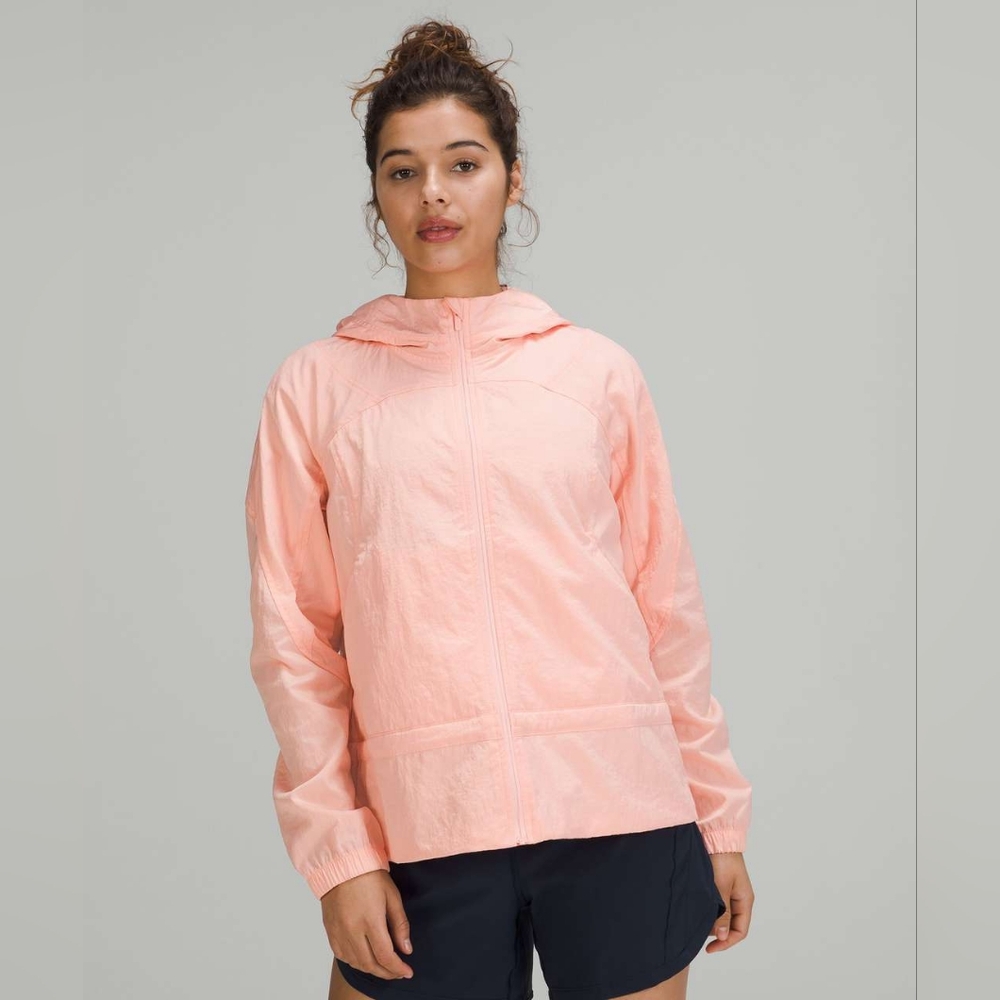 Lululemon Ready to Go Jacket Dew Pink size 8